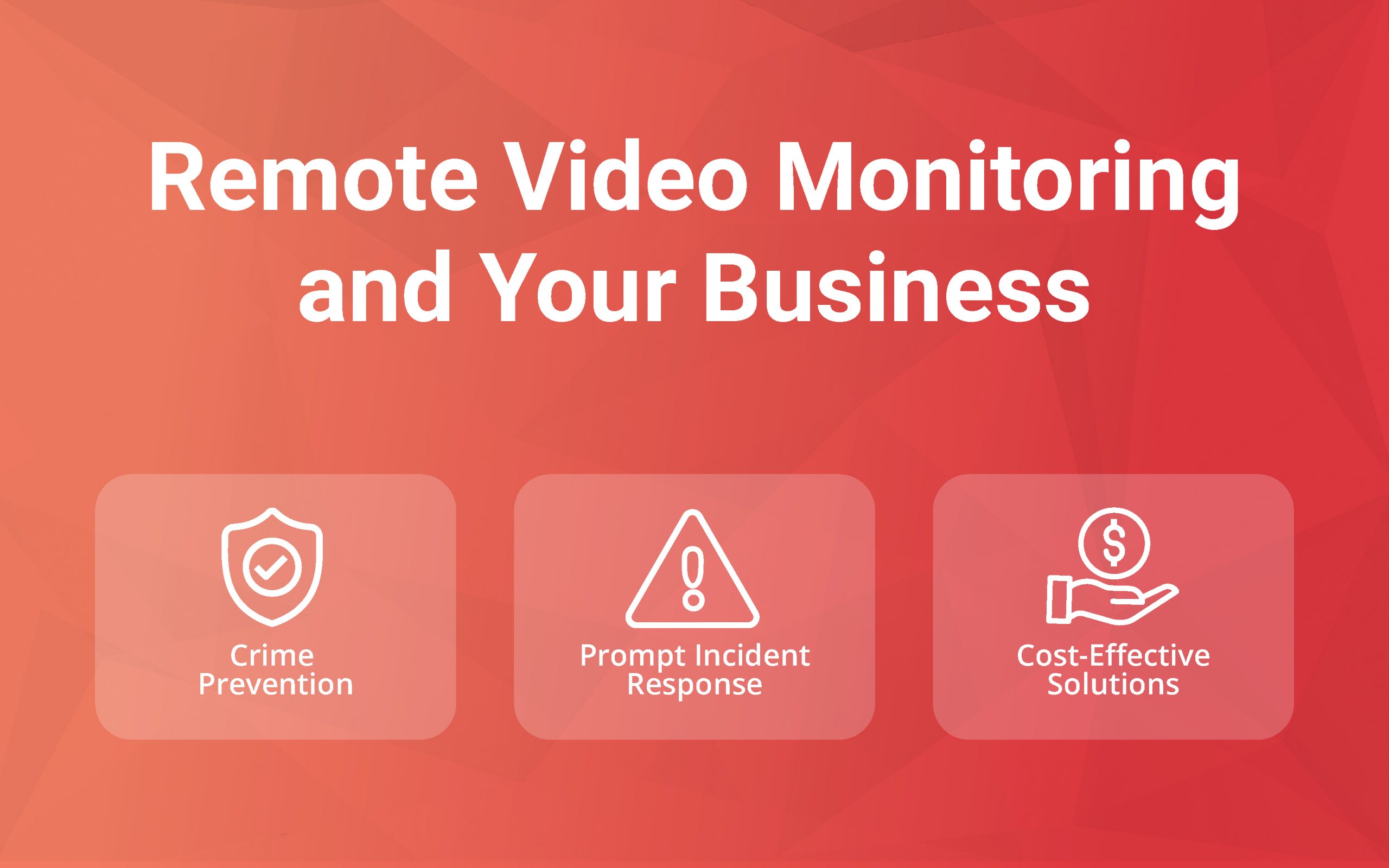 remote video monitoring