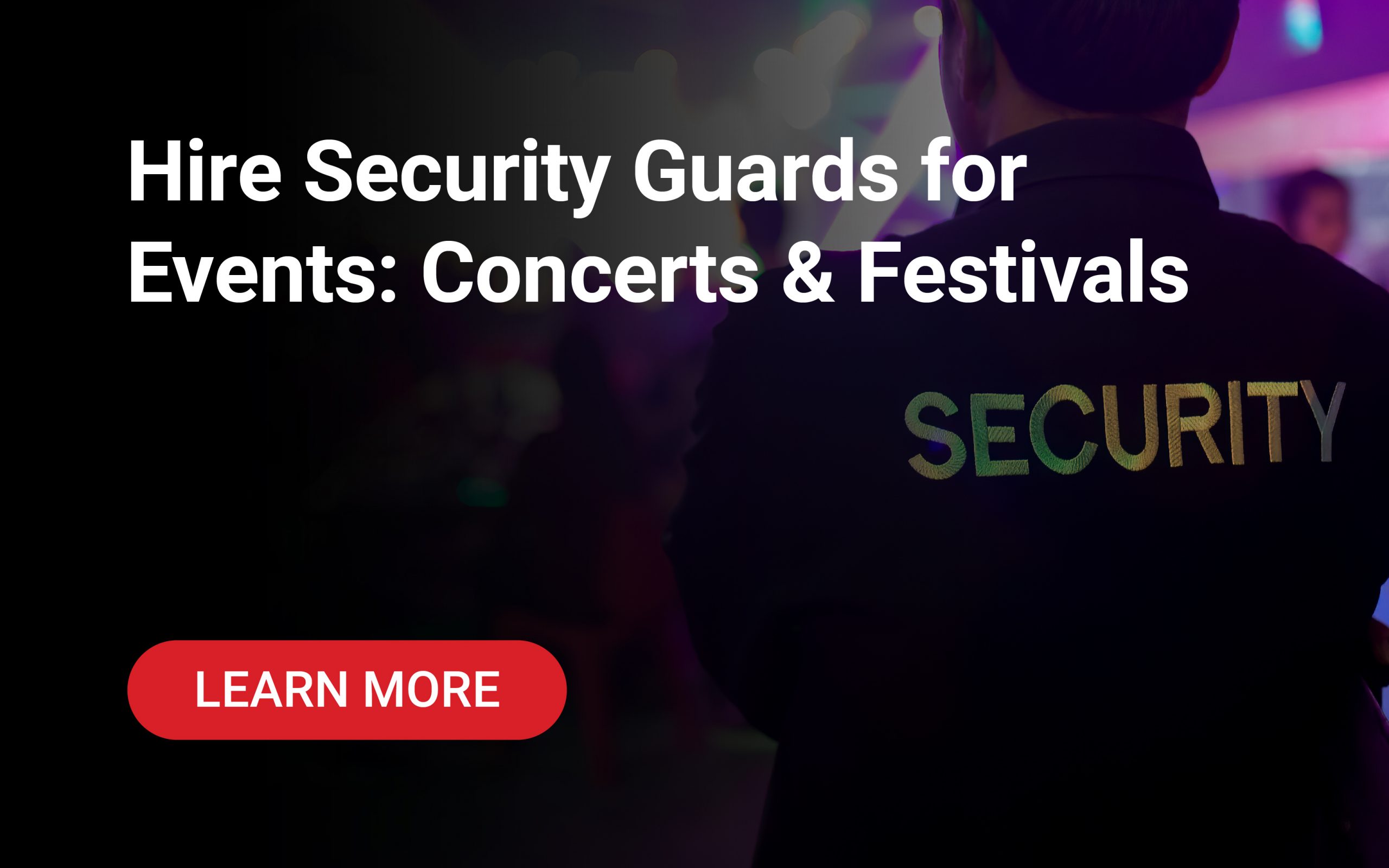 hire security guard for event