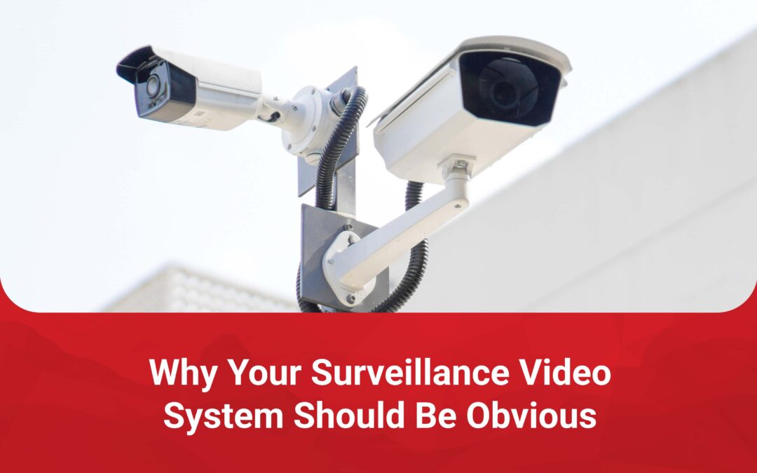 Why Your Surveillance Video System Should Be Obvious