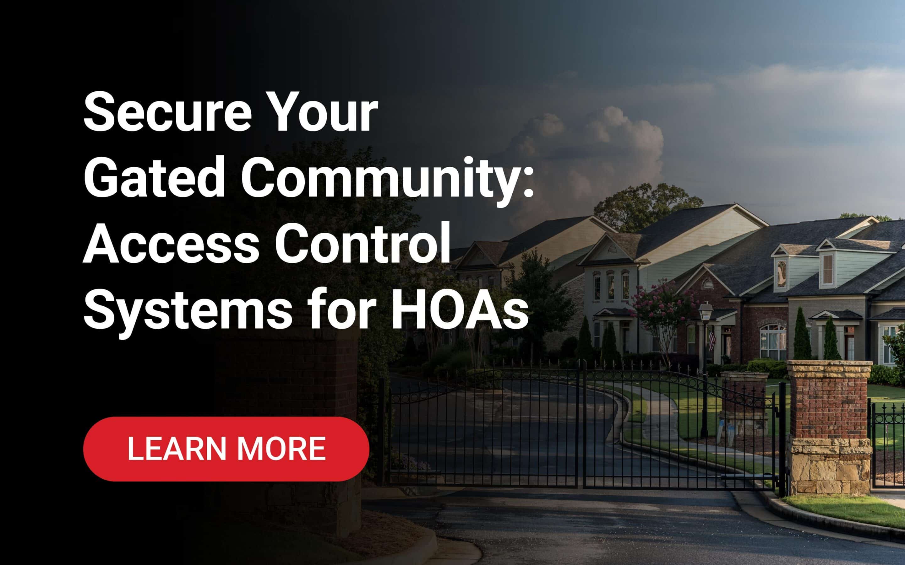 gated community access control systems