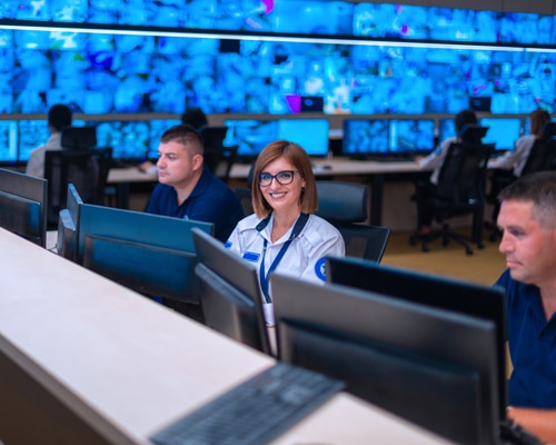 24/7 security dispatch center