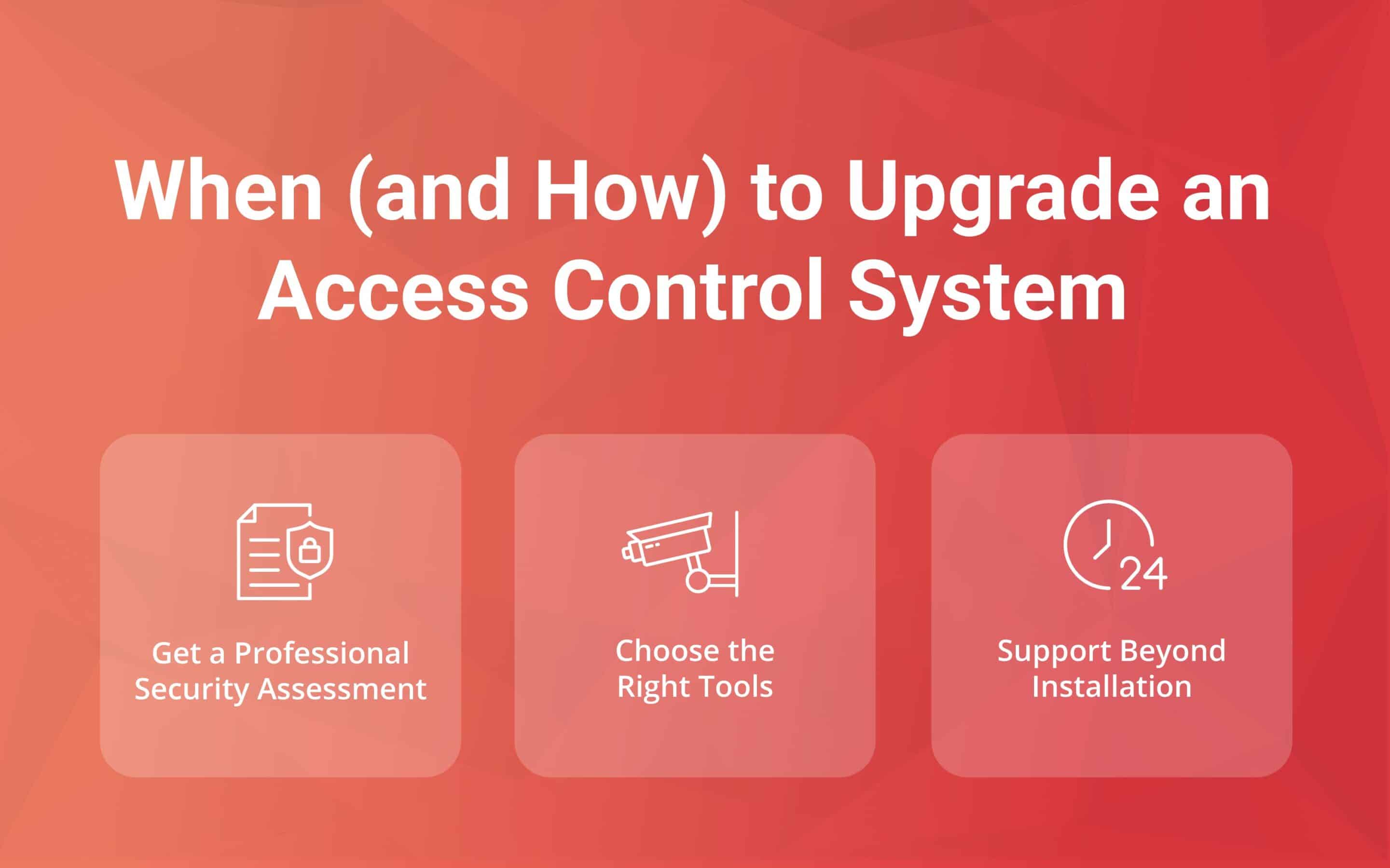 upgrade access control system